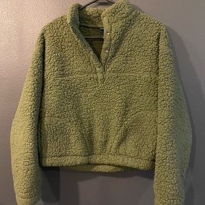 Crop top sweatshirt